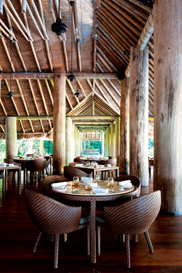 The Datai Langkawi brings elements of nature into their decor